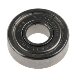 1 Pack of 2 - NMB R-1660HHMTRA1P25LY121 Double Row Deep Groove Ball Bearing- Both Sides Shielded 6mm I.D, 16mm O.D
