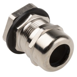 10 pcs - Alpha Wire FIT Series Metallic Metal Cable Gland, NPT 3/4in Thread, 13mm Min, 18mm Max, IP66, IP68
