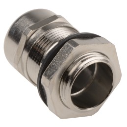 10 pcs - Alpha Wire FIT Series Metallic Metal Cable Gland, NPT 3/4in Thread, 13mm Min, 18mm Max, IP66, IP68