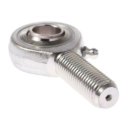 1 pcs - Durbal M16 x 2 Male Forged Steel Rod End, 16mm Bore, 87mm Long, Metric Thread Standard, Male Connection Gender