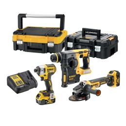 1 pcs - DeWALT DCK305P2T-GB, 18V Cordless Cordless Power Tool Kit