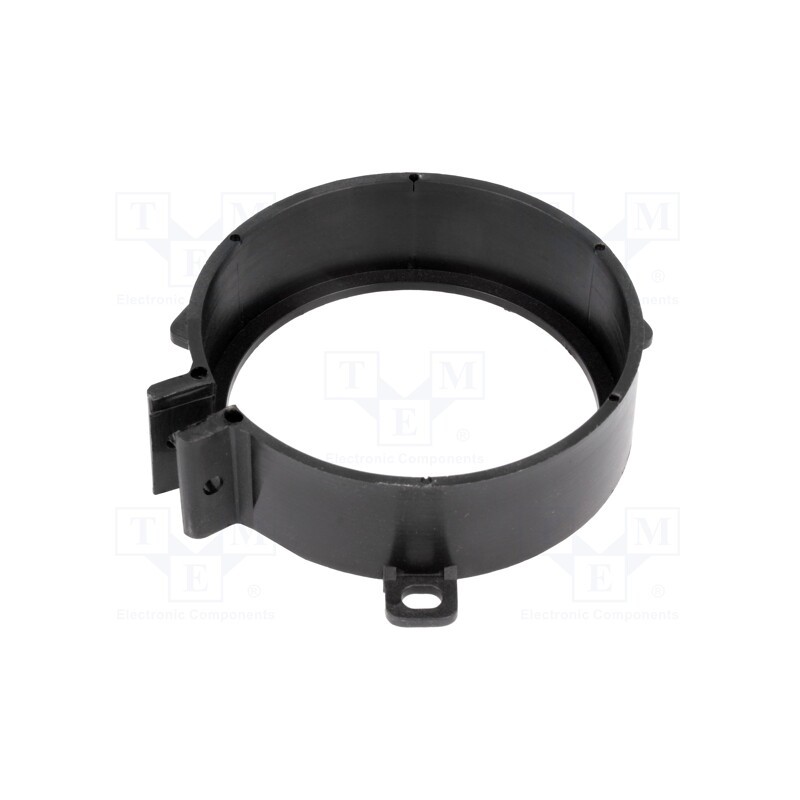 1 pcs x SR PASSIVES - OBJ76 - Mounting clamp, vertical, for large capacitors fastening, D: 4mm