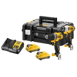 1 pcs - DeWALT DCK2110L2T-GB, 12V Cordless Cordless Power Tool Kit
