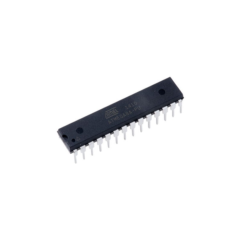 2 pcs - Microchip ATMEGA8A-PU, 8bit AVR Microcontroller, ATmega, 16MHz, 8 kB Flash, 28-Pin PDIP