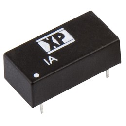 1 pcs - XP Power IA DC-DC Converter, ±3.3V dc/ ±151mA Output, 21.6 - 26.4 V dc Input, 1W, Through Hole, +85°C Max Temp