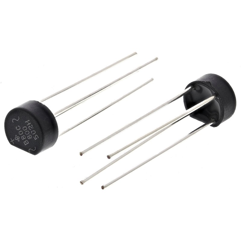 10 pcs - Vishay Bridge Rectifier, 900mA, 125V, 4-Pin
