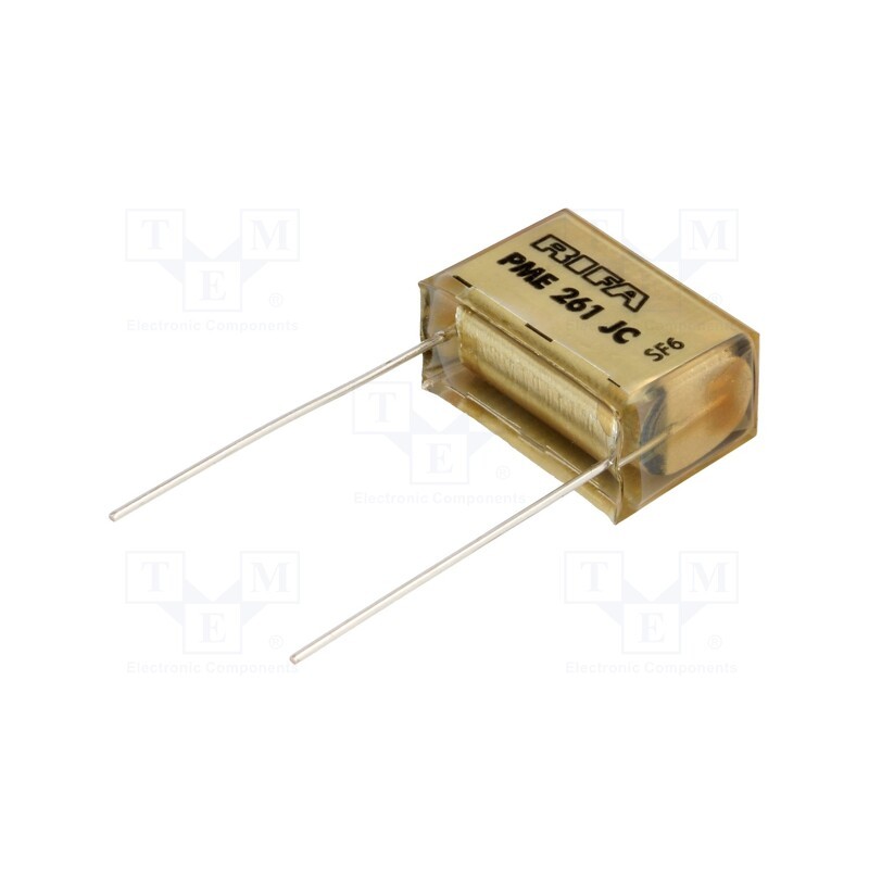 1 pcs x KEMET - PME261JC6100KR30 - Capacitor: paper, 100nF, 500VAC, Pitch: 20.3mm, ±10%, THT, PME261