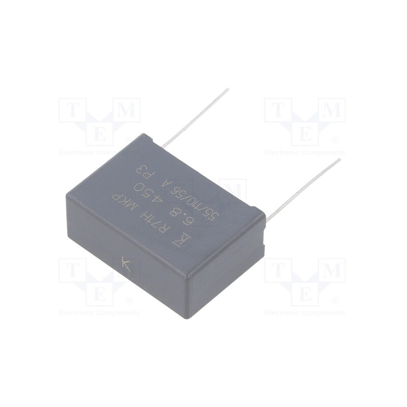 1 pcs x KEMET - R71XR468050H0K - Capacitor: polypropylene, 6.8uF, 32x22x13mm, THT, ±10%, 27.5mm