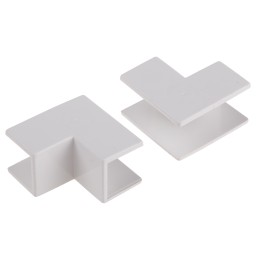 2 pcs - RS PRO PVC Cable Trunking Accessory, 16 x 16mm