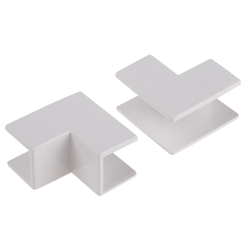 2 pcs - RS PRO PVC Cable Trunking Accessory, 16 x 16mm