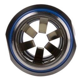 5 pcs - Lapp SKINTOP Series Metallic Stainless Steel Cable Gland, M25 Thread, 9mm Min, 17mm Max, IP68, IP69