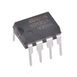 10 pcs - STMicroelectronics, AC-DC Converter 7-Pin, PDIP VIPER17LN