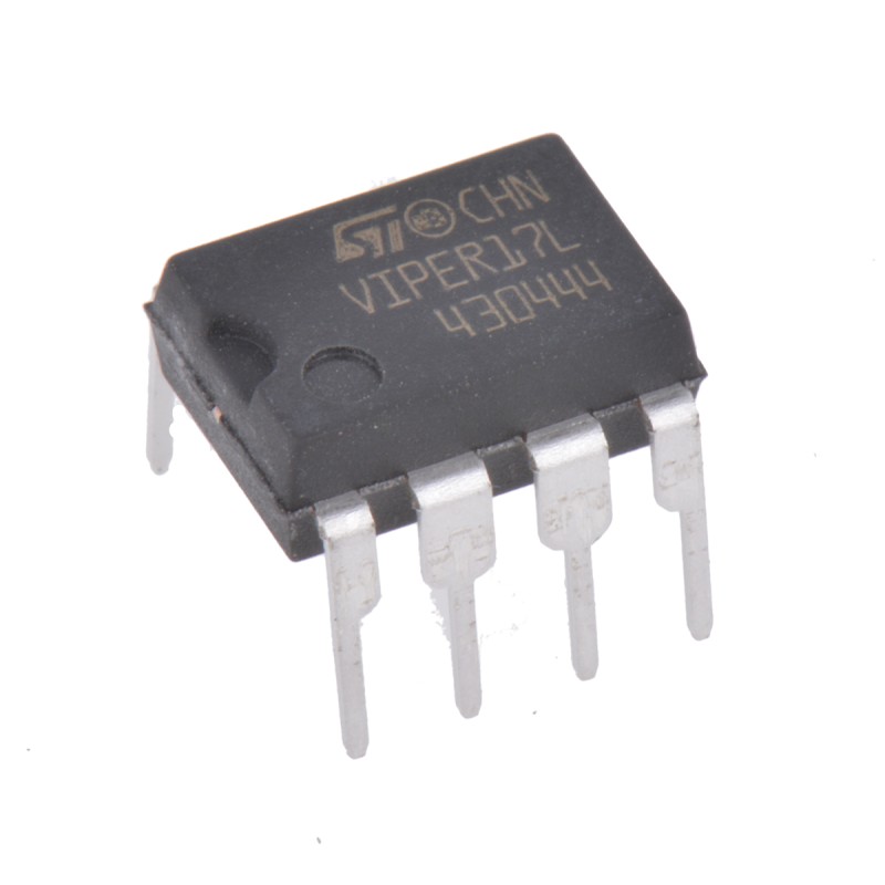10 pcs - STMicroelectronics, AC-DC Converter 7-Pin, PDIP VIPER17LN