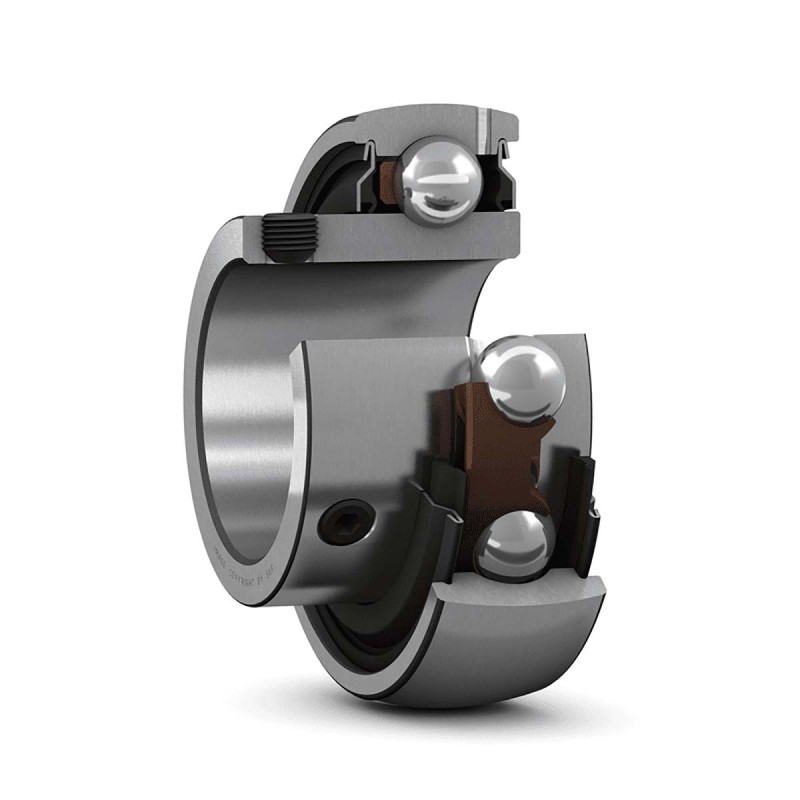 1 pcs - SKF Bearing Unit Insert 20mm ID 47mm OD YAT 204