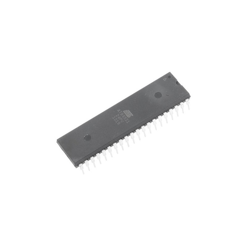 2 pcs - Microchip AT89S51-24PU, 8bit 8051 Microcontroller, AT89, 24MHz, 4 kB Flash, 40-Pin PDIP