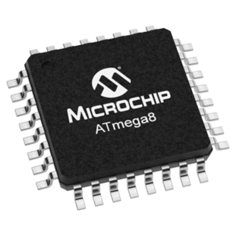 2 pcs - Microchip ATMEGA8515L-8AU, 8bit AVR Microcontroller, ATmega, 8MHz, 8 kB Flash, 44-Pin TQFP