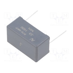 1 pcs x KEMET - R75TW333050L3J - Capacitor: polypropylene, 0.33uF, 41.5x19x24mm, THT, ±5%, 37.5mm