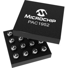 5 pcs - Microchip PAC1952T-1E/J6CX, High Side Current Monitor 16-Pin, WLCSP