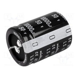 1 pcs x NICHICON - LLS1H103MELB - Capacitor: electrolytic, SNAP-IN, 10000uF, 50VDC, Ø30x40mm, ±20%