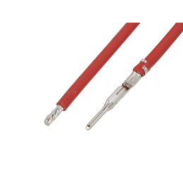 5 pcs - Molex Male Pre-Crimped Lead, 150mm, 20AWG