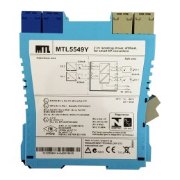 1 pcs - Eaton MTL Series Signal Conditioner, Current, Voltage Input, Current Output, 20 - 35V dc Supply