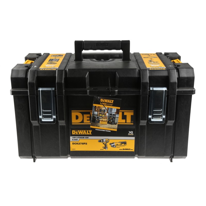 1 pcs - DeWALT DCK278P2-GB, 18V Cordless Cordless Power Tool Kit