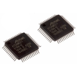2 pcs - Microchip ATSAMD21G18A-AU, 32bit ARM Cortex M0+ Microcontroller, ATSAMD, 48MHz, 256 kB Flash, 48-Pin TQFP