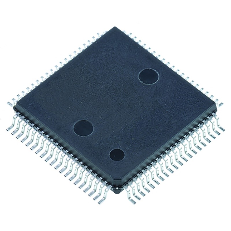 2 pcs - Renesas Electronics R5F51305ADFN30, 32bit RX Microcontroller, RX130, 32MHz, 128 kB Flash, 80-Pin LFQFP