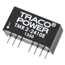 1 pcs - TRACOPOWER TMR 2E DC-DC Converter, 3.3V dc/ 500mA Output, 18 - 36 V dc Input, 2W, Through Hole, +85°C Max Temp
