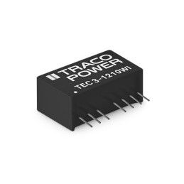1 pcs - TRACOPOWER TEC 3WI DC-DC Converter, 15V dc/ 200mA Output, 9 - 36 V dc Input, 3W, Through Hole, +90°C Max Temp