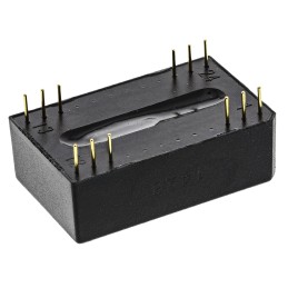 1 pcs - TRACOPOWER TEM 3N DC-DC Converter, ±15V dc/ ±100mA Output, 21.6 - 26.4 V dc Input, 3W, Through Hole, +85°C Max