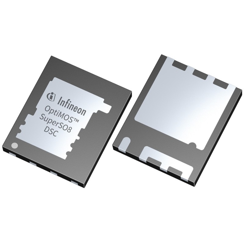 2 pcs - N-Channel MOSFET, 137 A, 60 V PG-WSON Infineon BSC028N06NSSCATMA1