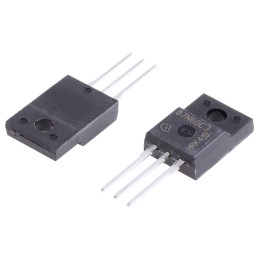 2 pcs - N-Channel MOSFET, 7.3 A, 650 V, 3-Pin TO-220 FP Infineon SPA07N60C3XKSA1
