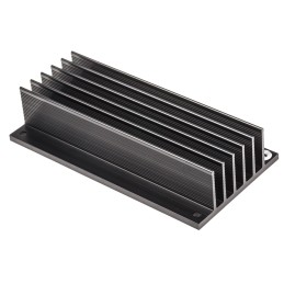 1 pcs - Heatsink, 1/1 Brick AC/DC Converter, PFE, 2.2K/W, 116.8 x 61 x 25.4mm, Screw