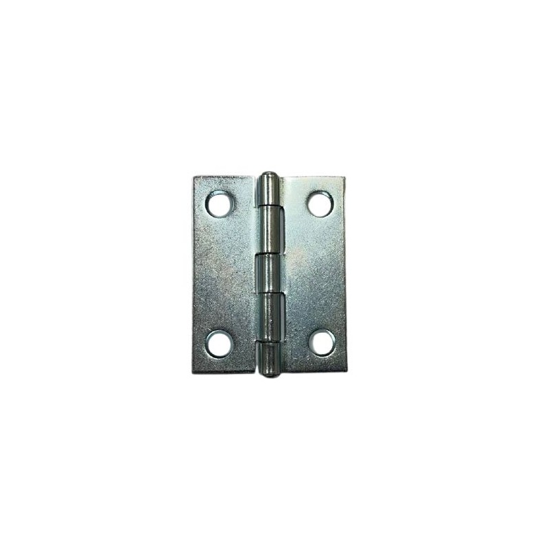 1 Bag of 2 - RS PRO Steel Butt Hinge, Screw Fixing, 50mm x 38mm x 1.2mm