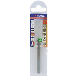 1 pcs - Tivoly 1145414 Series High Speed Steel, 3.5mm Diameter, 70 mm Overall