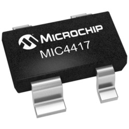 10 pcs - Microchip MIC4417YM4-TR, MOSFET 1, 1.2 A, 18V 4-Pin, SOT-123