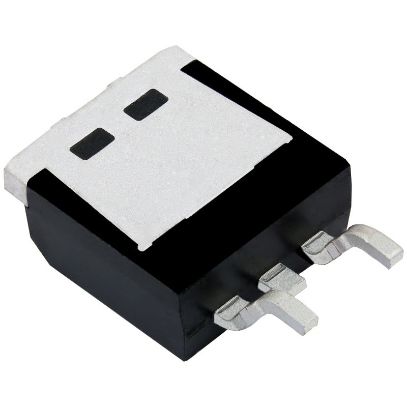 2 pcs - Dual Silicon N-Channel MOSFET, 35 A, 600 V, 3-Pin D2PAK Vishay SIHB080N60E-GE3