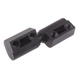 1 Bag of 2 - RS PRO Thermoplastic Barrel Hinge with a Lift-off Pin, Screw Fixing, 62mm x 22mm x 17mm