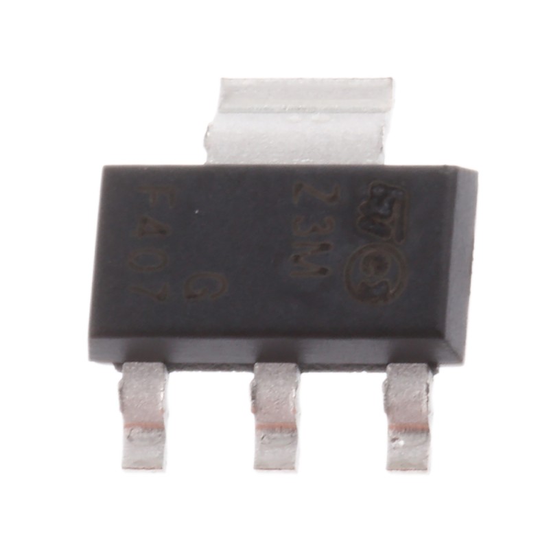 10 pcs - STMicroelectronics Surface Mount, 3+Tab-pin, TRIAC, 600V, Gate Trigger 1.3V