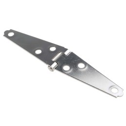 1 Bag of 2 - RS PRO Stainless Steel Strap Hinge, 145mm x 29mm x 1.5mm