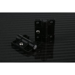 1 Bag of 2 - RS PRO Friction Hinge, Screw Fixing, 43mm x 37mm x 6mm