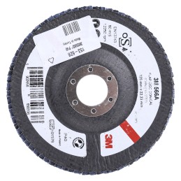 1 pcs - 3M 566A Zirconia Aluminium Flap Disc, 125mm, Coarse Grade, P40 Grit, PN65026