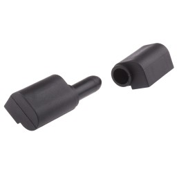 1 Bag of 2 - RS PRO Thermoplastic Barrel Hinge with a Lift-off Pin, Screw Fixing, 83mm x 28mm x 22mm