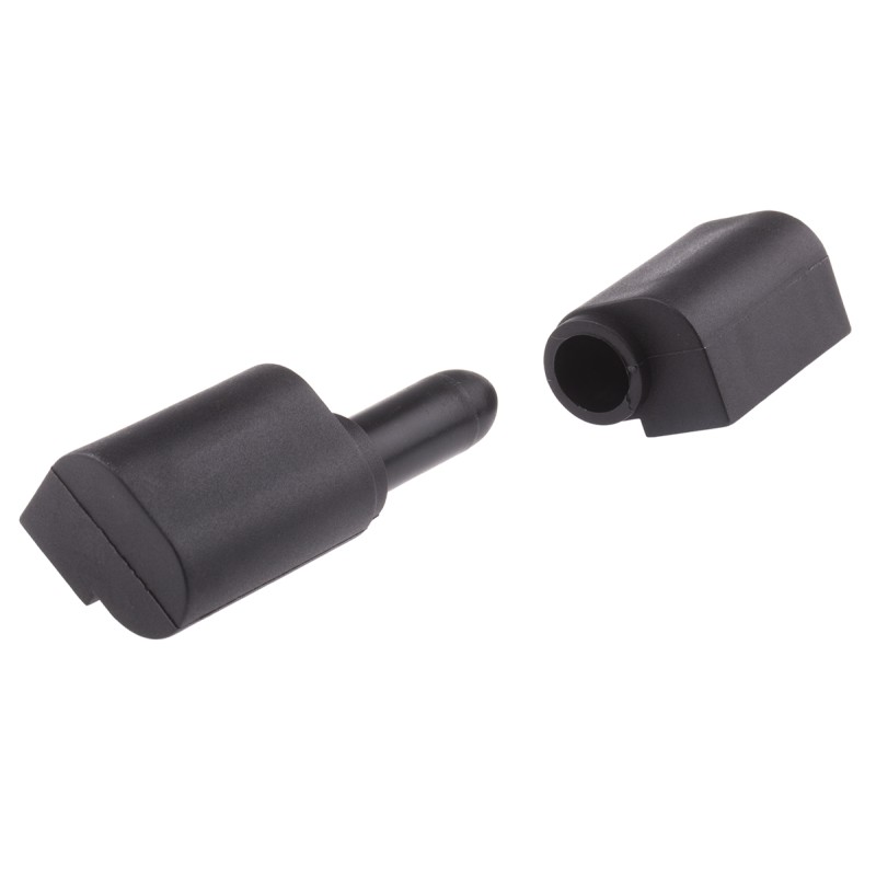 1 Bag of 2 - RS PRO Thermoplastic Barrel Hinge with a Lift-off Pin, Screw Fixing, 83mm x 28mm x 22mm