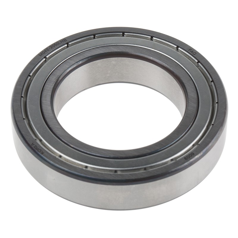 1 pcs - FAG 6009-2Z Single Row Deep Groove Ball Bearing- Both Sides Shielded 45mm I.D, 75mm O.D