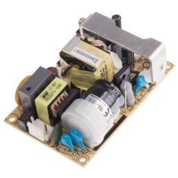 1 pcs - MEAN WELL Switching Power Supply, EPS-25-7.5, 7.5V dc, 3.4A, 25.5W, 1 Output, 120 - 370 V dc, 85 - 264 V