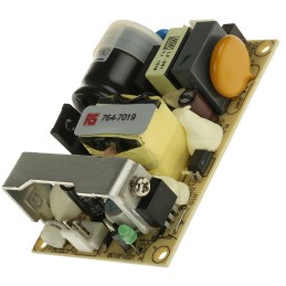 1 pcs - MEAN WELL Switching Power Supply, EPS-35-12, 12V dc, 3A, 36W, 1 Output, 120 - 370 V dc, 85 - 264 V ac