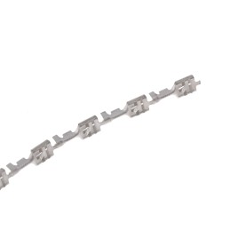 100 pcs - TE Connectivity FASTIN-FASTON .250 Uninsulated Female Spade Connector, Receptacle, 6.35 x 0.81mm Tab Size, 0.5mm² to