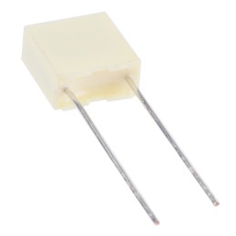 100 pcs - KEMET R82 Polyester Film Capacitor, 40 V ac, 63 V dc, ±5%, 330nF, Through Hole